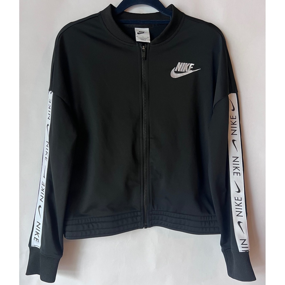 Boy's Black Nike Lightweight Jacket - Size XL